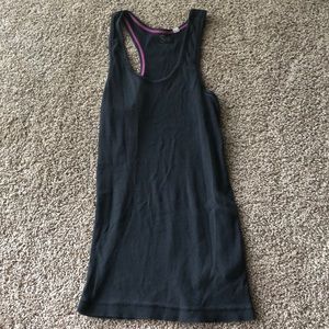 Black tank top